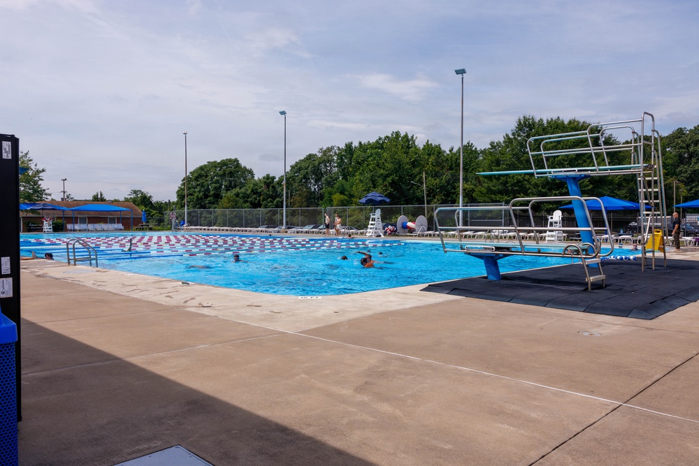 Marine Corps Base Quantico’s 50-meter pool