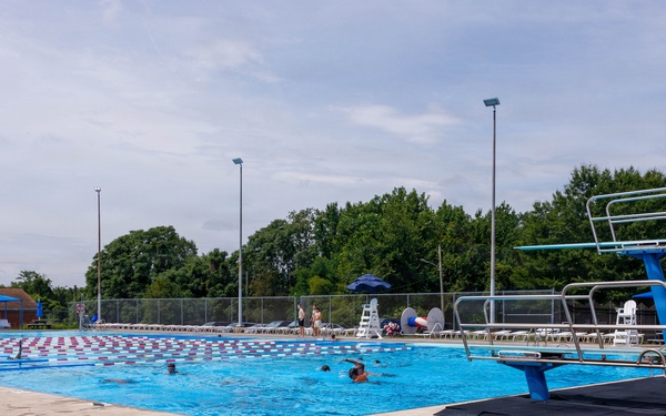Marine Corps Base Quantico’s 50-meter pool