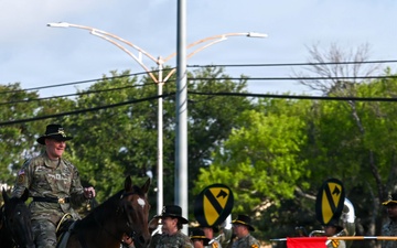 1st Air Cavalry Brigade conducts a change of command ceremony