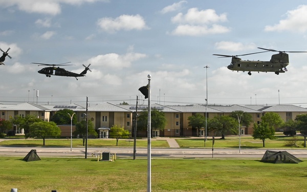 1st Air Cavalry Brigade conducts a change of command ceremony
