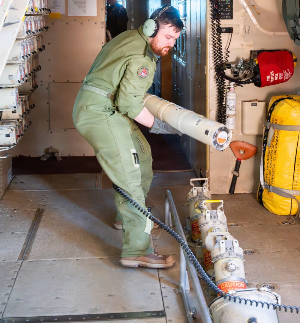 Royal Canadian Air Force CP-140 Aurora crew takes flight during RIMPAC 2026
