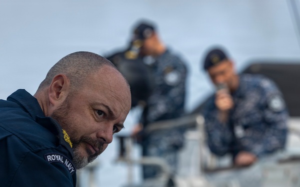 HMS Stirling Castle Conducts Mine Countermeasures Training at Sea Breeze 26