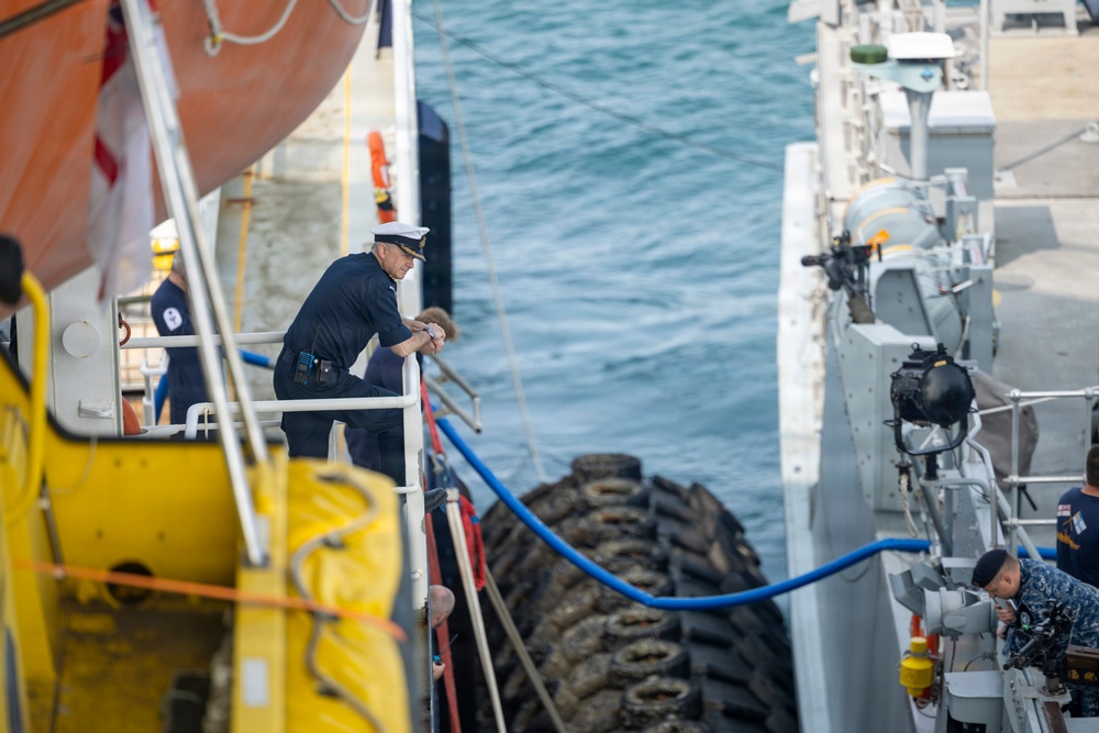 HMS Stirling Castle Conducts Mine Countermeasures Training at Sea Breeze 26