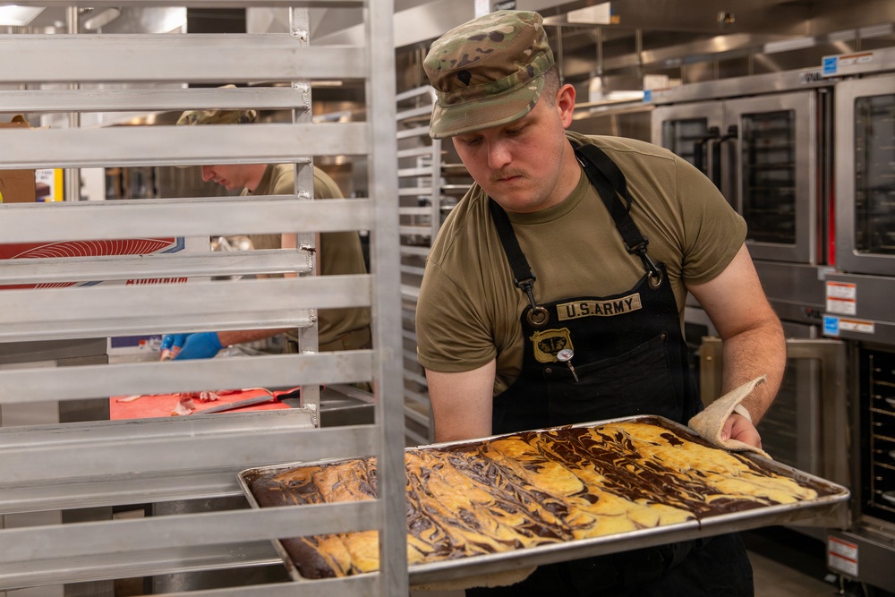 Wisconsin National Guard Soldiers feeding support Annual Training 2026