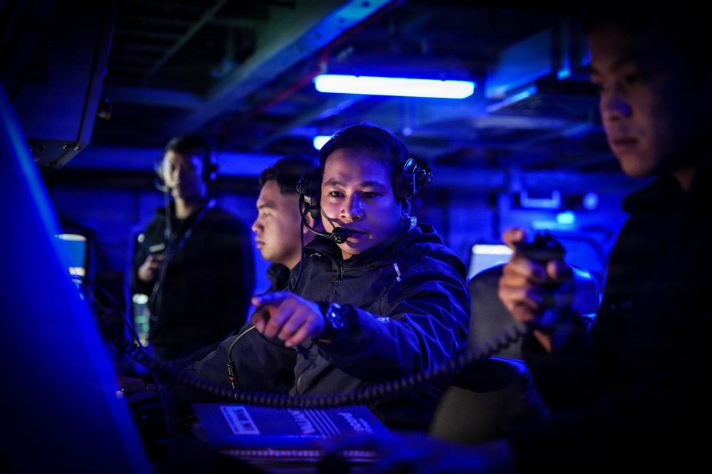 The Philippine Navy takes part in the sea phase of RIMPAC 2026