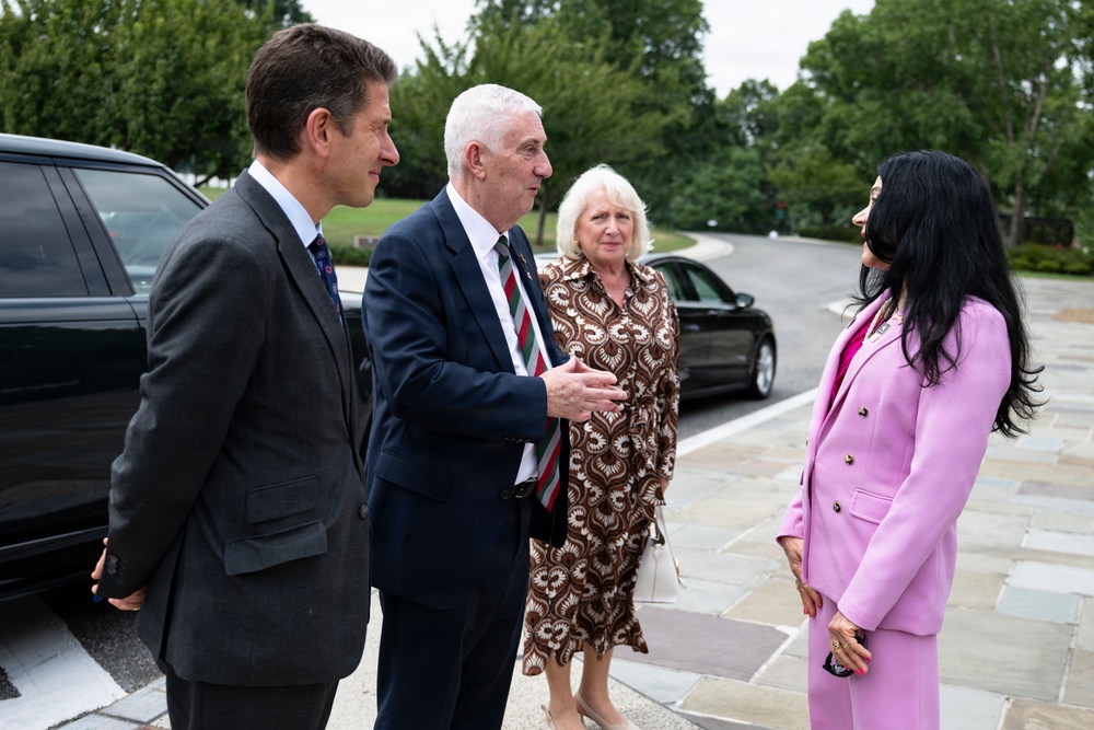 U.K. Speaker of the House of Commons Rt Hon. Sir Lindsay Hoyle Visits ANC