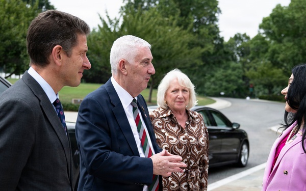 U.K. Speaker of the House of Commons Rt Hon. Sir Lindsay Hoyle Visits ANC
