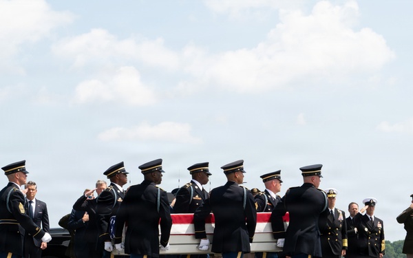 Army Pvt. Isabella Gonzales honored in dignified transfer July 22