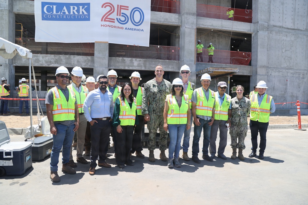 NAVFAC SW Team behind In-House Designed MCRD San Diego Recruit Barracks