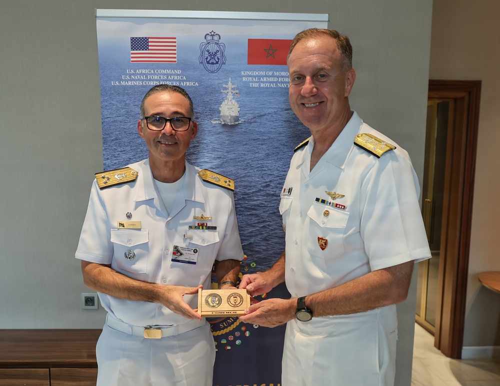 AMFS 2026 cultural gift exchange with Brazilian Navy