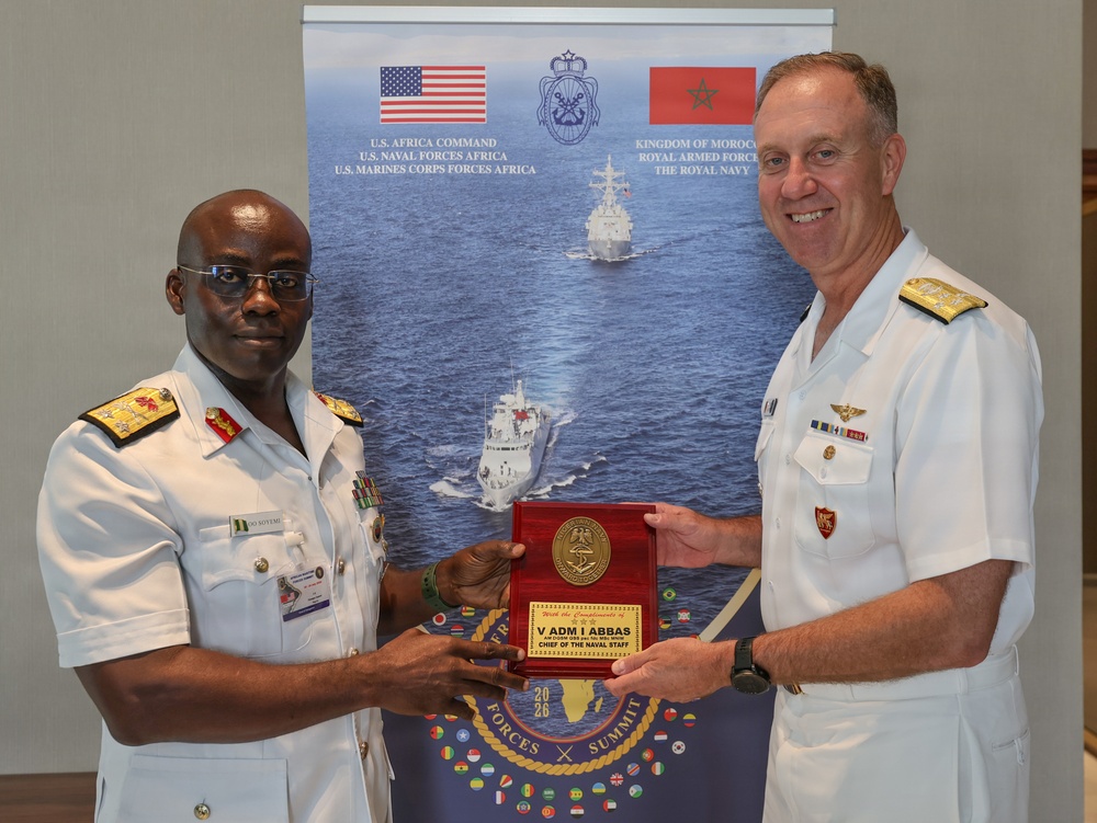 AMFS 2026 cultural gift exchange with Nigerian Navy