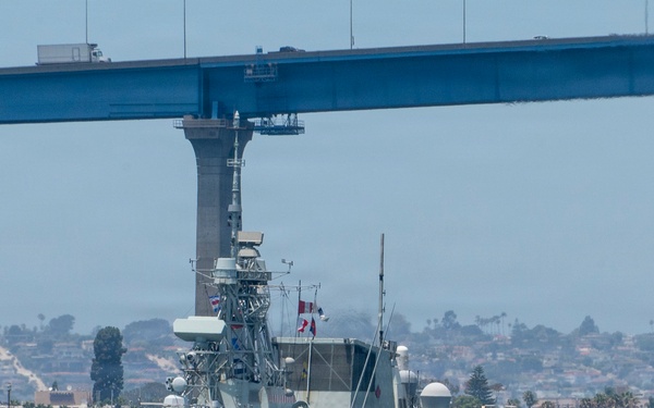 HMCS Charlottetown Arrives at NBSD