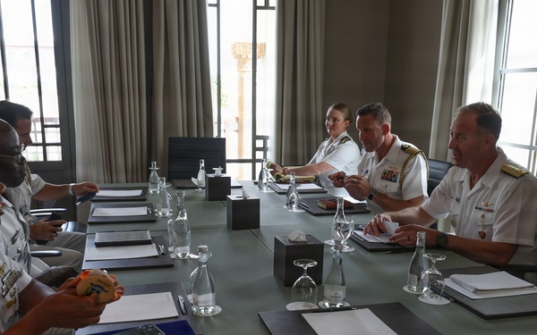AMFS 2026 U.S. Navy key leader engagement with Nigerian Navy