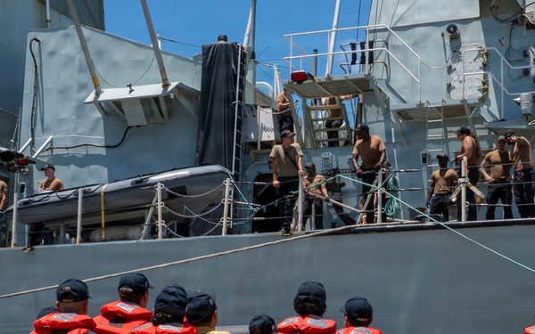 HMCS Charlottetown Arrives at NBSD