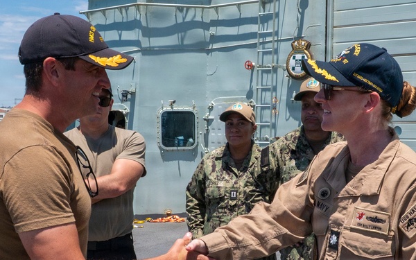 HMCS Charlottetown Arrives at NBSD