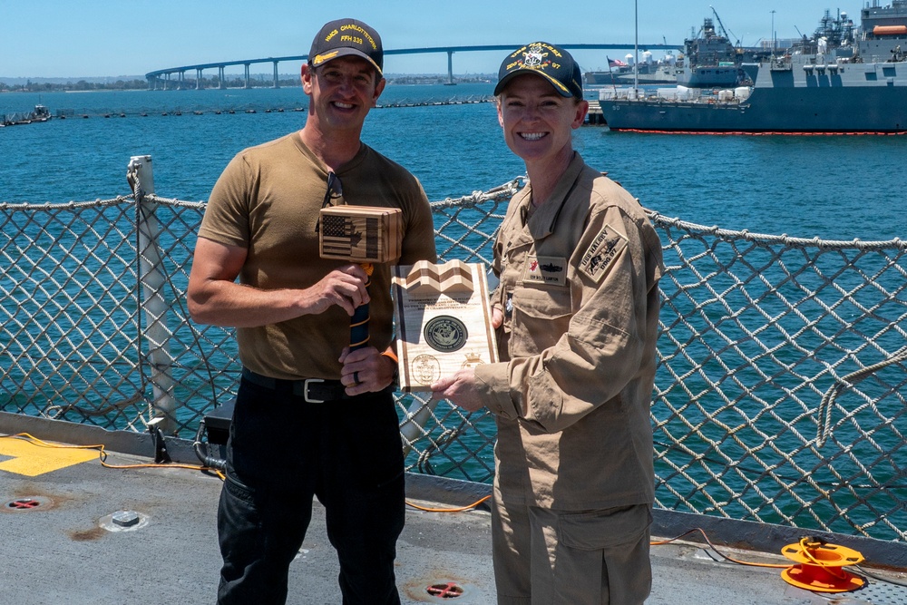 HMCS Charlottetown Arrives at NBSD