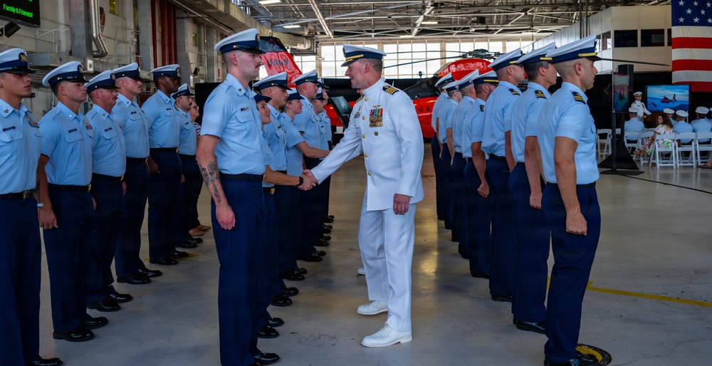 Coast Guard Helicopter Interdiction Tactical Squadron holds change of command ceremony