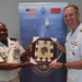 AMFS 2026 cultural gift exchange with Gabonese Navy