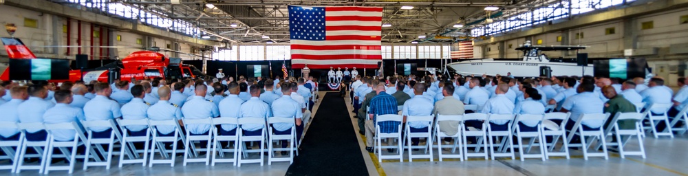 Coast Guard Helicopter Interdiction Tactical Squadron holds change of command ceremony