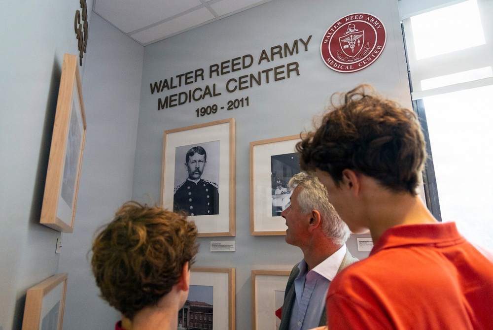 Walter Reed Descendants Tour Namesake Medical Center
