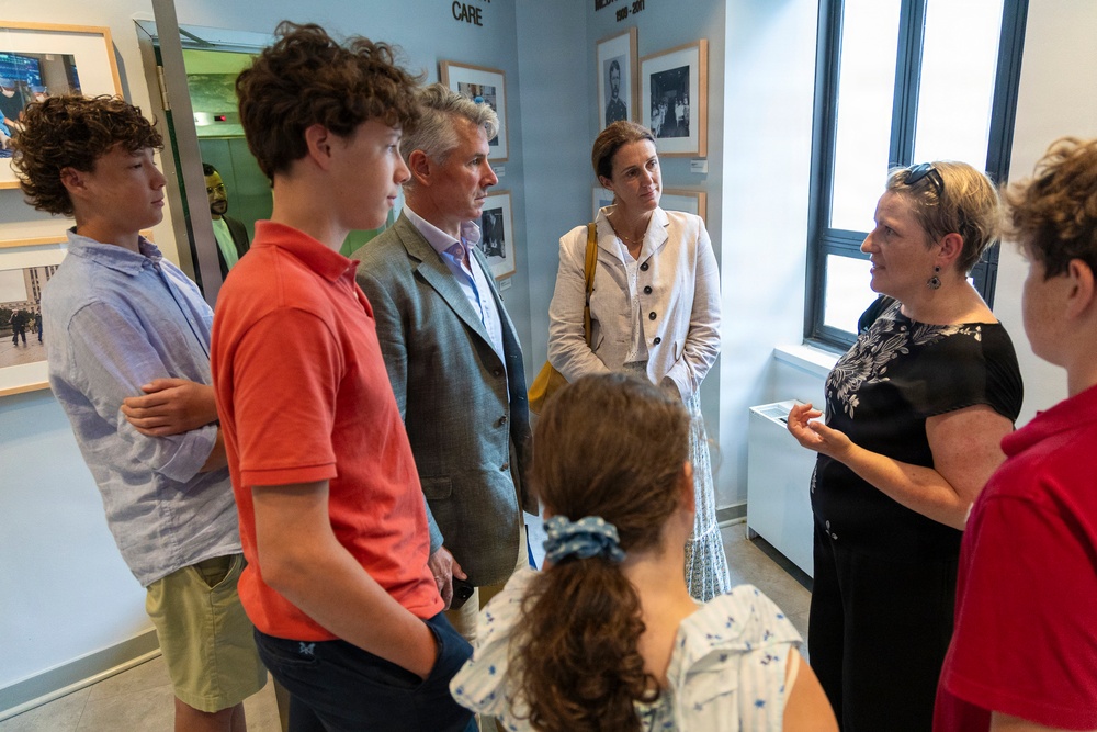 Walter Reed Descendants Tour Namesake Medical Center