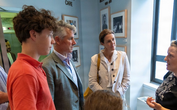 Walter Reed Descendants Tour Namesake Medical Center