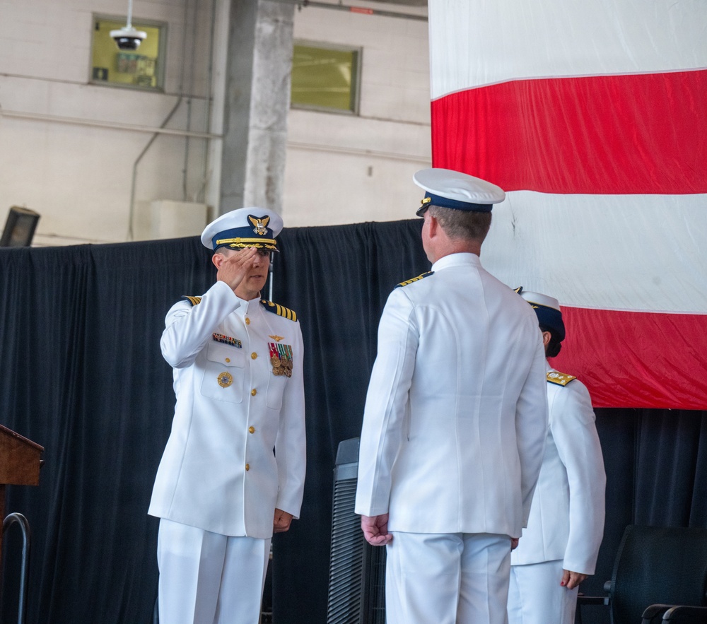 Coast Guard Helicopter Interdiction Tactical Squadron holds change of command ceremony