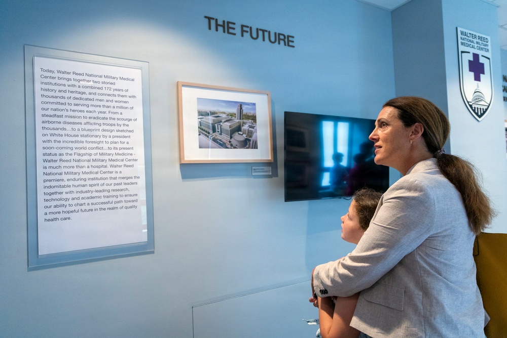 Walter Reed Descendants Tour Namesake Medical Center