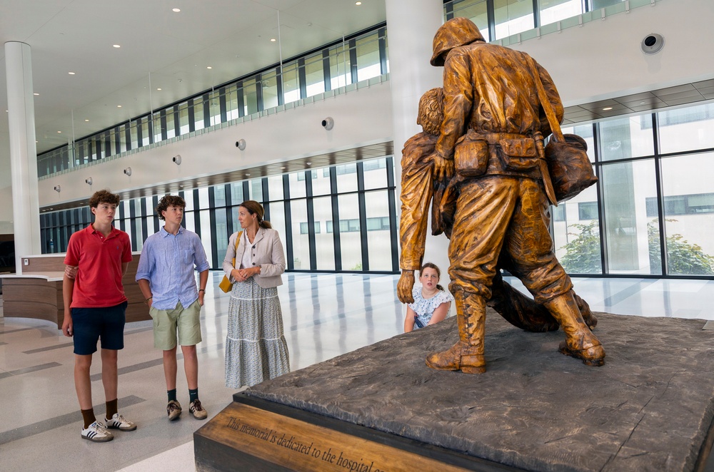 Walter Reed Descendants Tour Namesake Medical Center