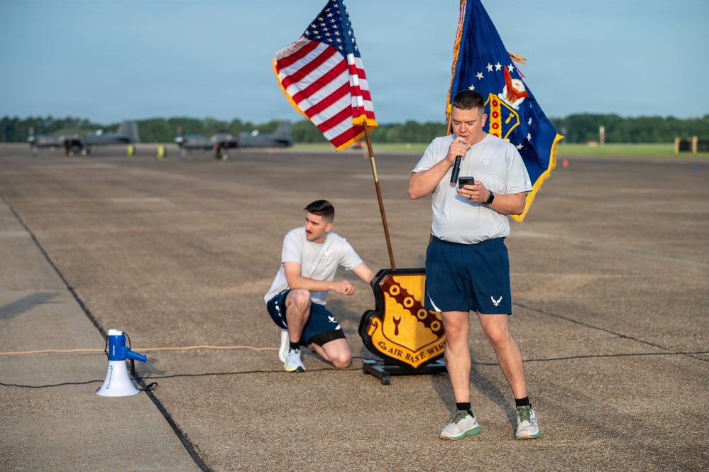 Maxwell AFB D-Day memorial run