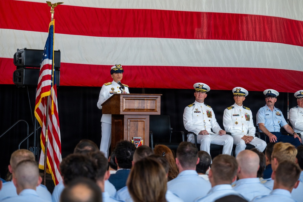 Coast Guard Helicopter Interdiction Tactical Squadron holds change of command ceremony