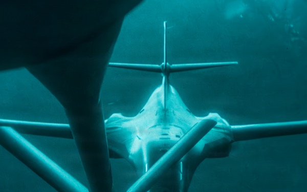 Night/day: B-1 comes out to play