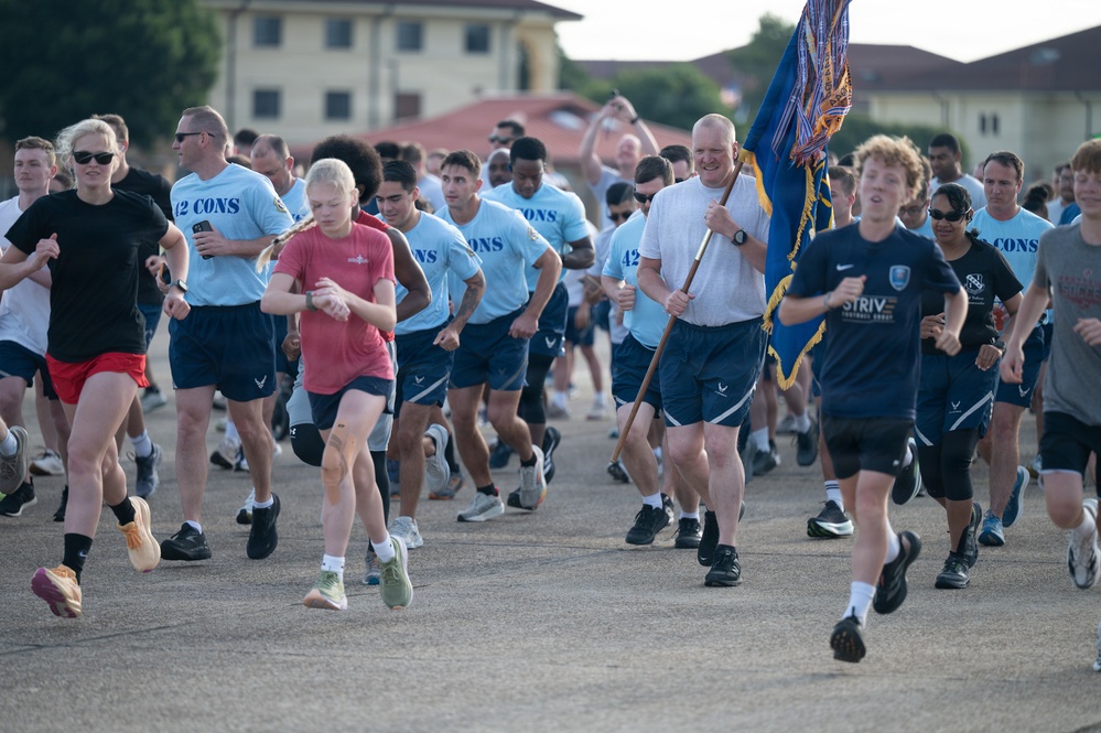 Maxwell AFB D-Day memorial run