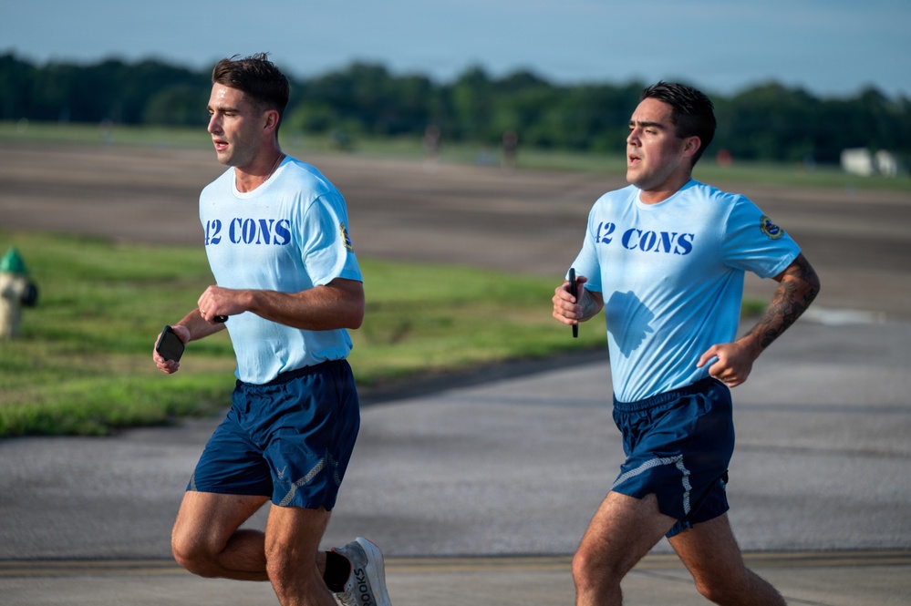 Maxwell AFB D-Day memorial run