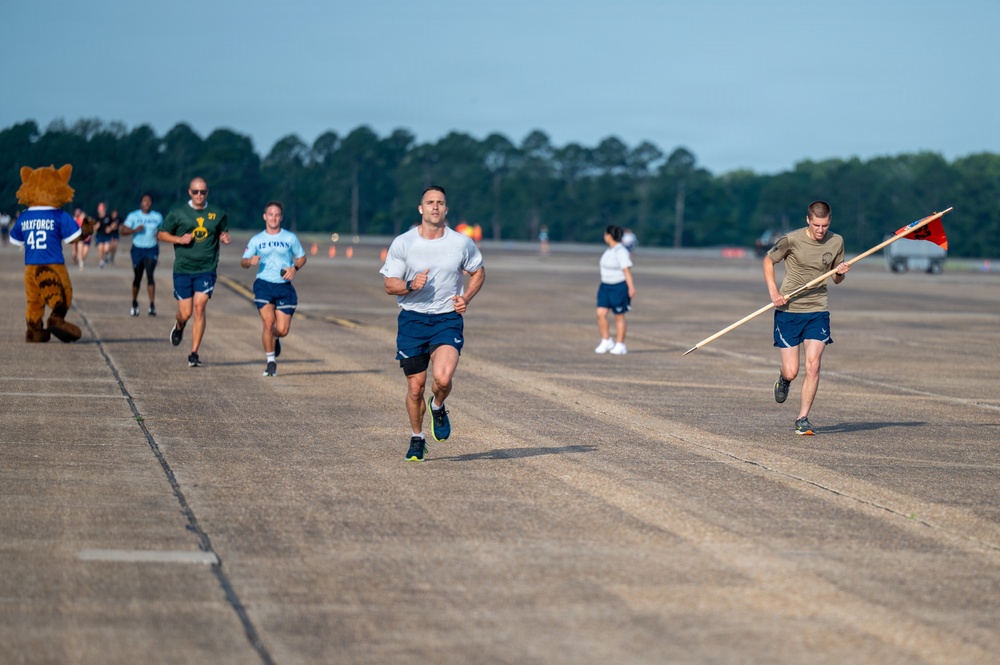 Maxwell AFB D-Day memorial run