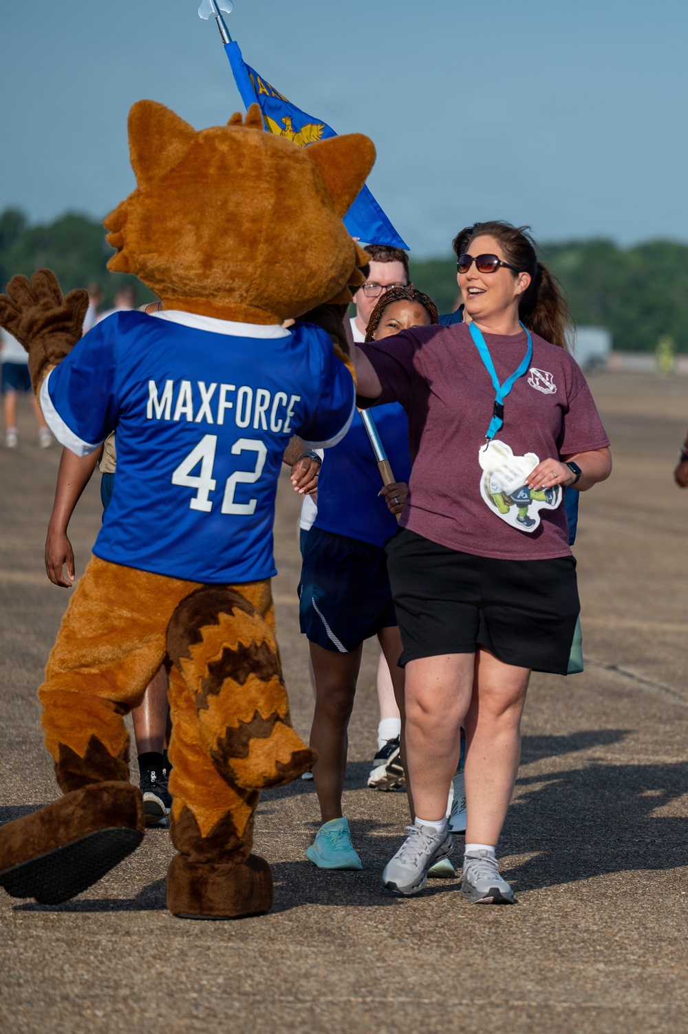 Maxwell AFB D-Day memorial run