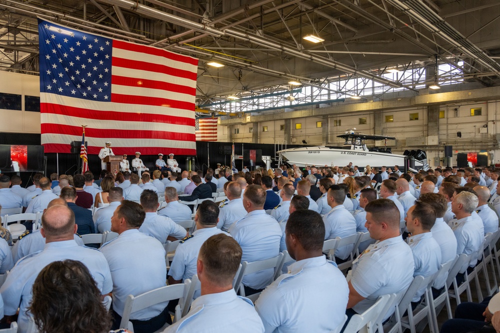 Coast Guard Helicopter Interdiction Tactical Squadron holds change of command ceremony