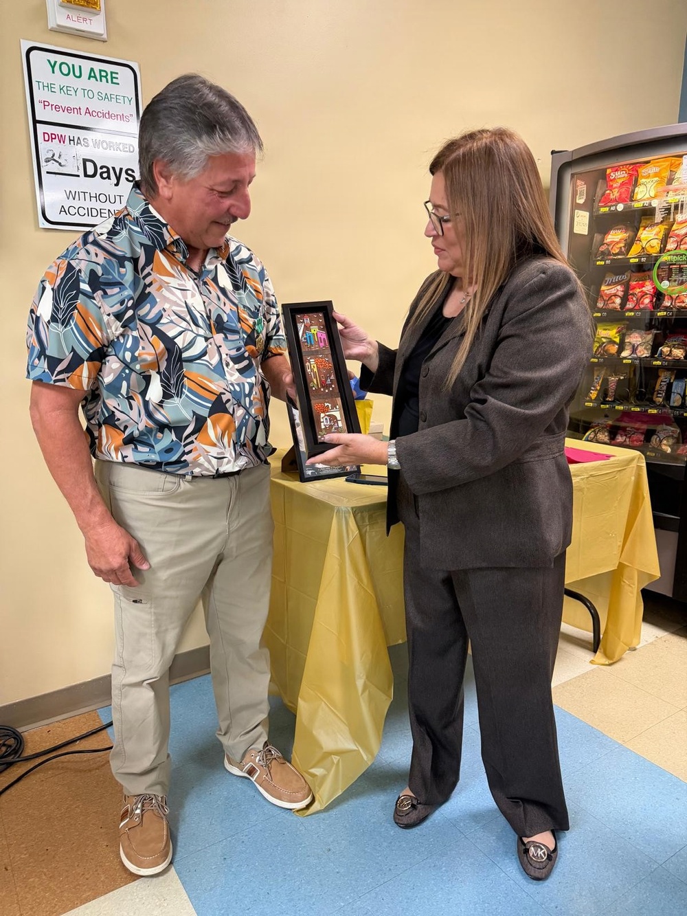 Fort Buchanan honors longtime public works leader after 24 years of service
