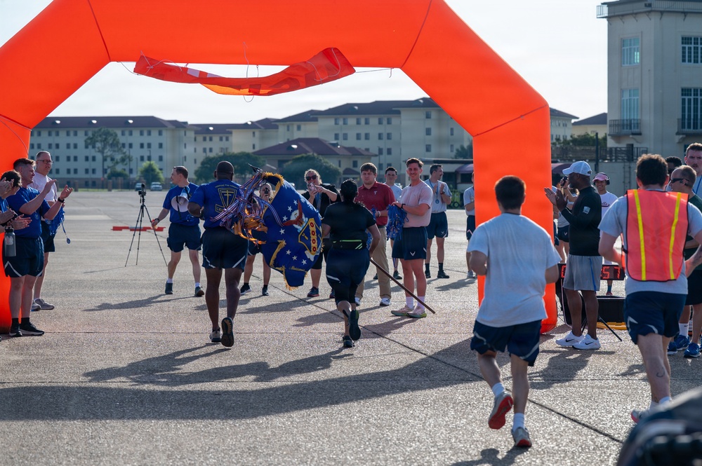 Maxwell AFB D-Day memorial run