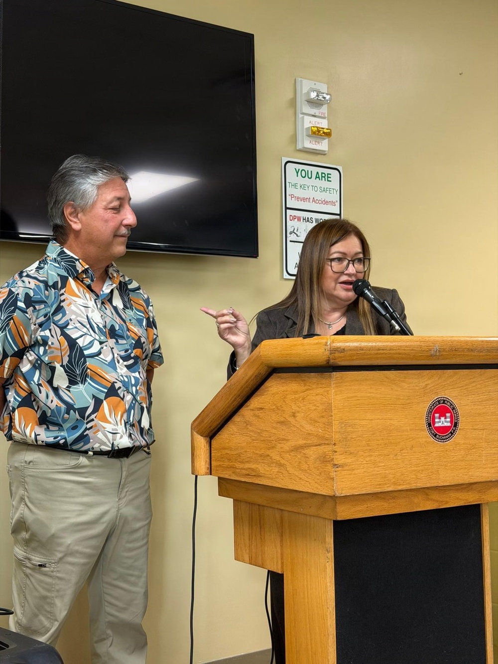 Fort Buchanan honors longtime public works leader after 24 years of service
