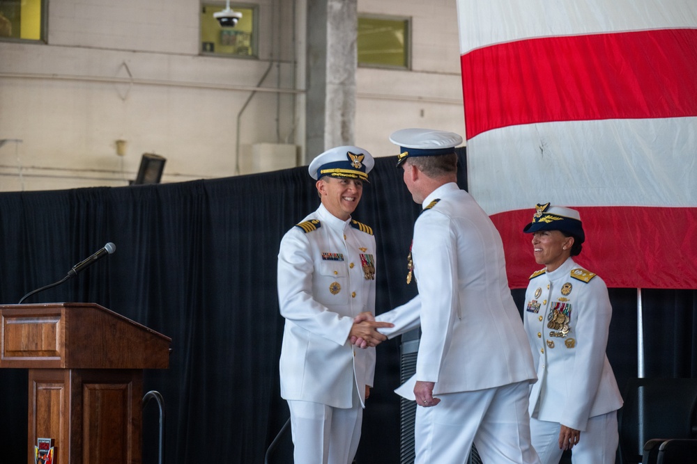 Coast Guard Helicopter Interdiction Tactical Squadron holds change of command ceremony