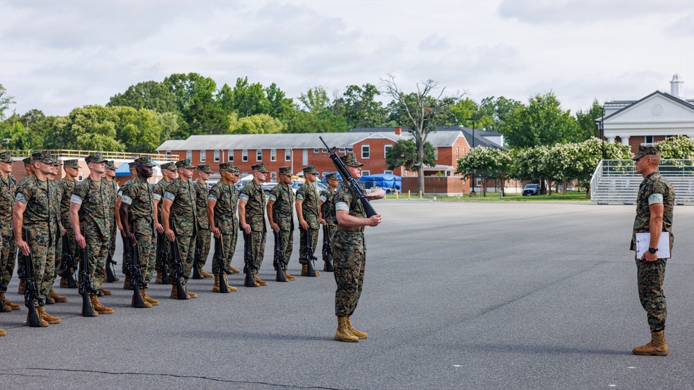 OCS Battalion Drill Competition
