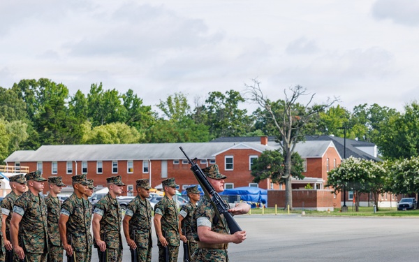 OCS Battalion Drill Competition