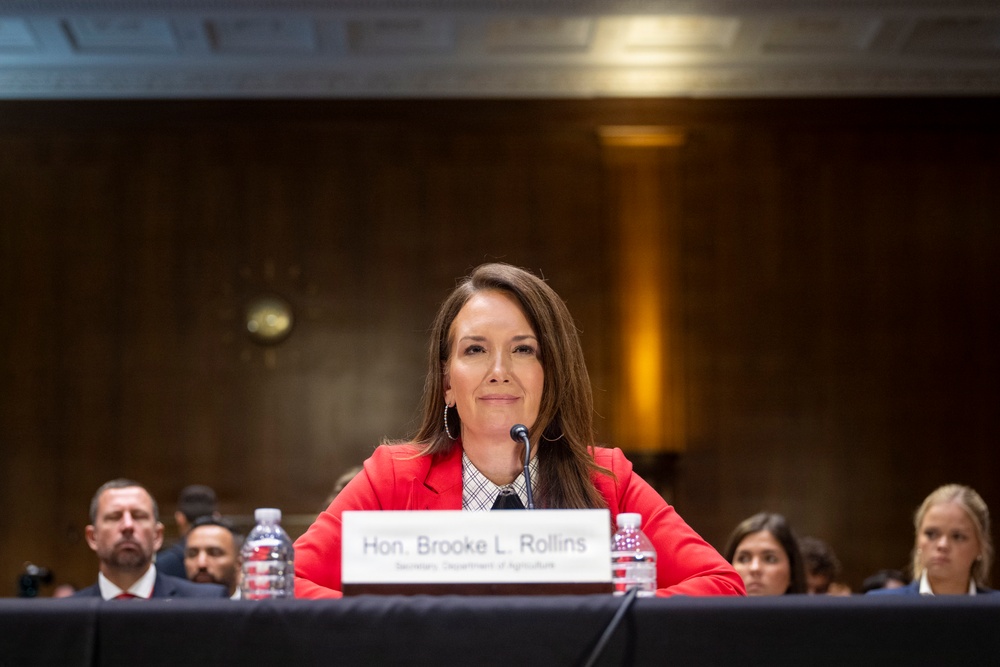 SW, CJCS &amp; USDA Testify at SAC-D Committee