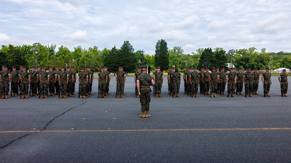 OCS Battalion Drill Competition