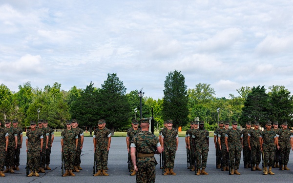 OCS Battalion Drill Competition