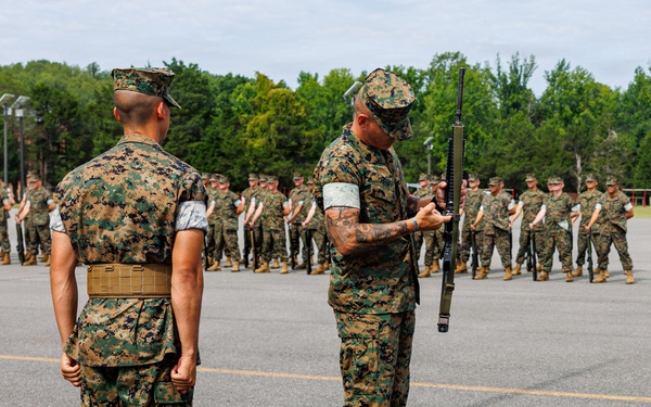 OCS Battalion Drill Competition