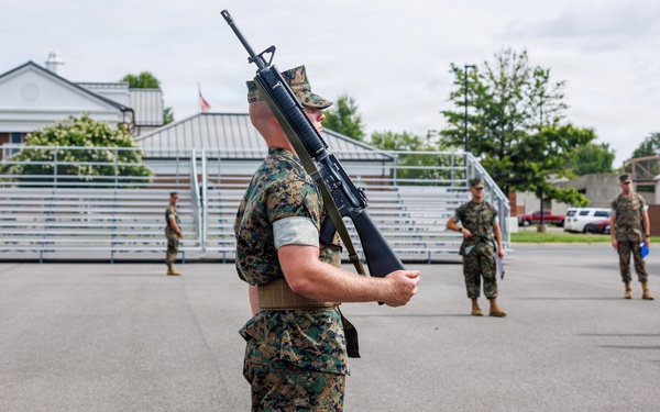 OCS Battalion Drill Competition