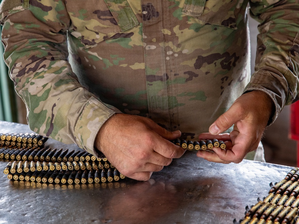 Wisconsin Army National Guard Soldiers conduct Live-Fire