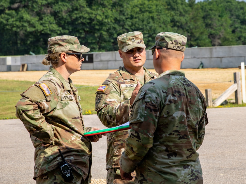 Wisconsin Army National Guard Soldiers conduct Live-Fire